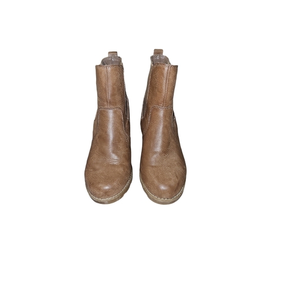 Universal Thread Women's Taupe Amalia Hidden Wedge Ankle Boots Size 10 - Picture 3 of 7